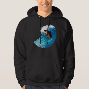 Surfing Jesus Soft Fit T-Shirt Mens Womens Kids 5 Hoodie