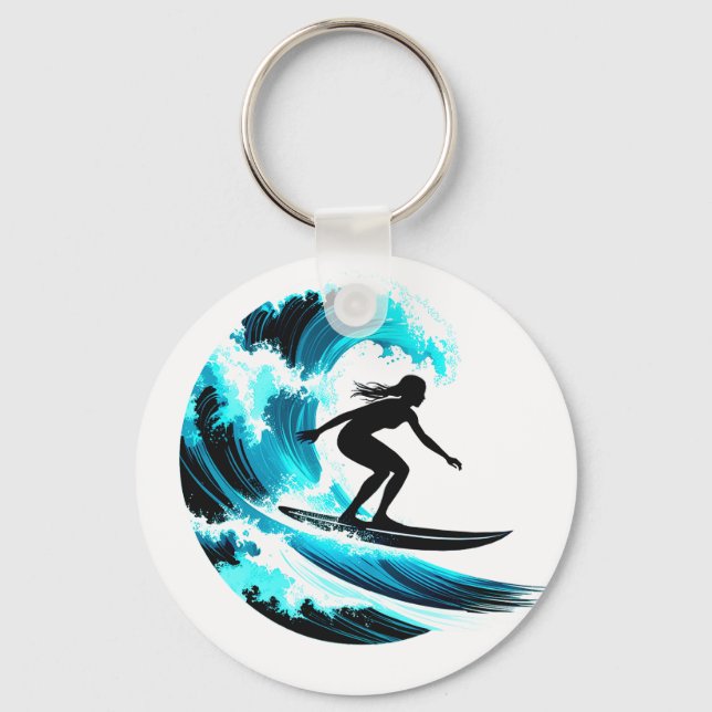 surfing key ring (Front)