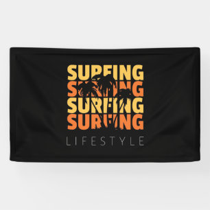 Surfing Life Style Surfing Banner