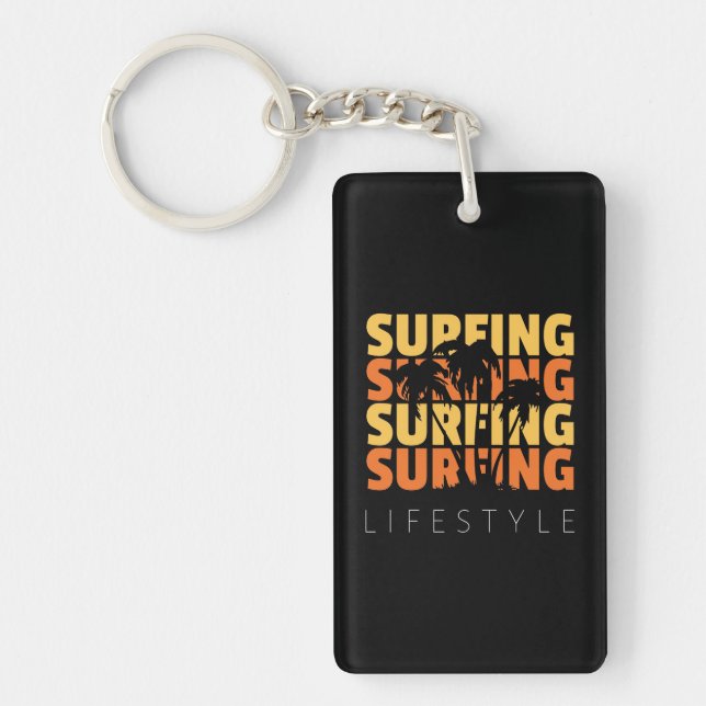 Surfing Life Style Surfing Key Ring (Front)