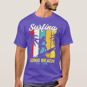 Surfing Long Beach New York T-Shirt