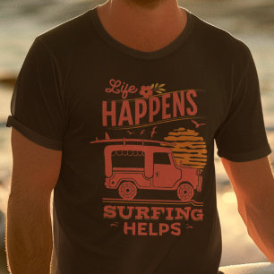 Surfing Mens T-Shirt