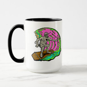 Surfing Mummy Mug