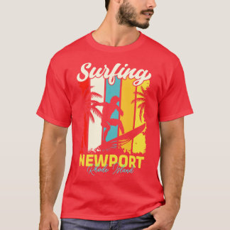 Surfing Newport Rhode Island T-Shirt