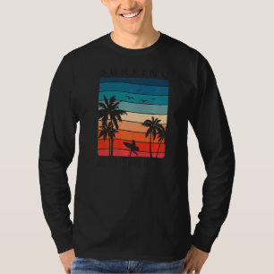 Surfing North Shore Hawaii Hawaiian Island Cute Su T-Shirt