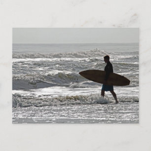 Surfing OBX Postcard