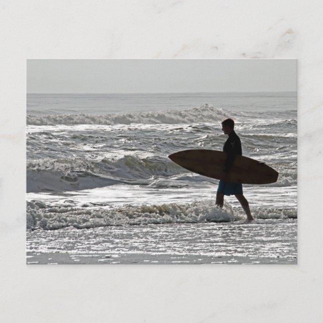 Surfing OBX Postcard (Front)