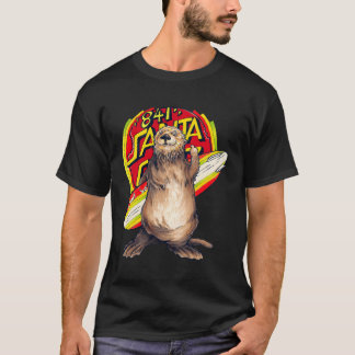 Surfing Otter 841 Otter My Way Dude California Ott T-Shirt