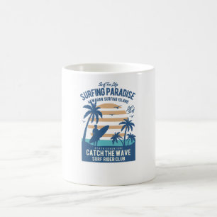Surfing Paradise Coffee Mug