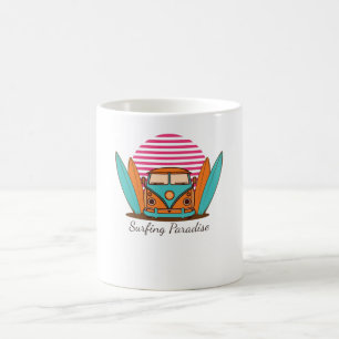 Surfing Paradise Coffee Mug