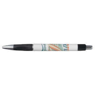 Surfing Paradise retro style design