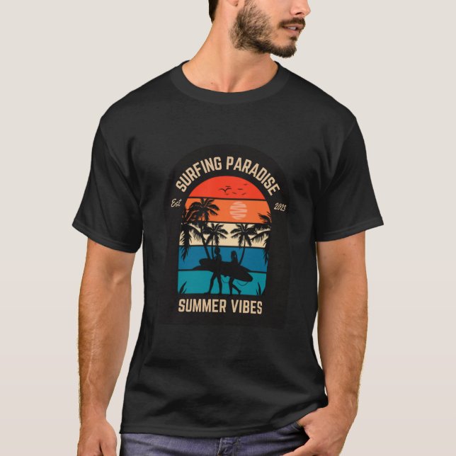 Surfing Paradise T-Shirt (Front)