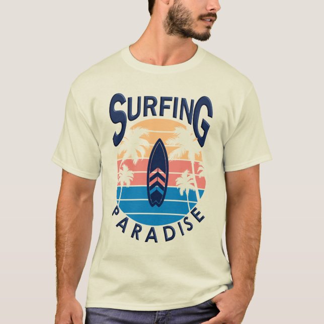 SURFING PARADISE TEE (Front)