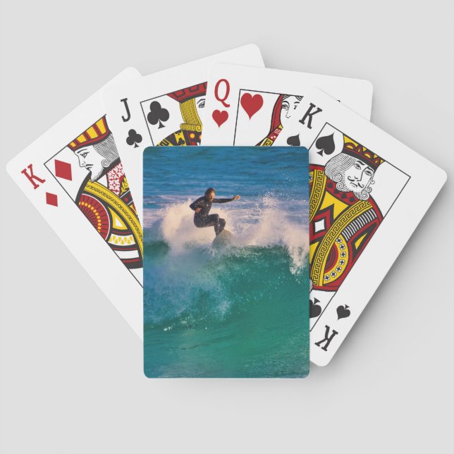 Surfing Playing Cards (Back)