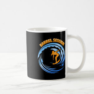 Surfing Rrel Wave Tubing West Coast Socal Norcal S Coffee Mug