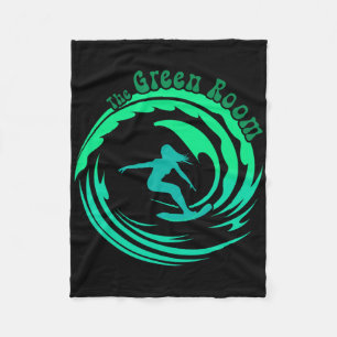 Surfing Rrel Wave Tubing West Coast Socal Norcal S Fleece Blanket
