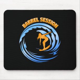 Surfing Rrel Wave Tubing West Coast Socal Norcal S Mouse Pad