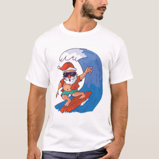 Surfing Santa T-Shirt