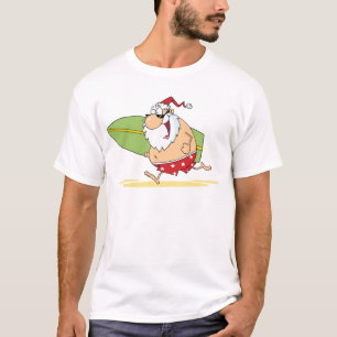 Surfing Santa T-shirts