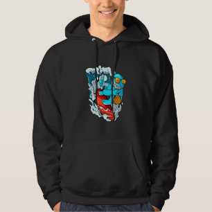 Surfing Shark Surf Hoodie