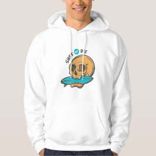 Surfing Skull Hoodie