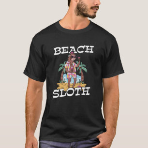 Surfing Sloth Waves Surfrider Surfboard Surfer Be T-Shirt
