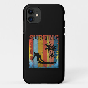 SURFING SUMMER BEACH SURFER iPhone 11 CASE