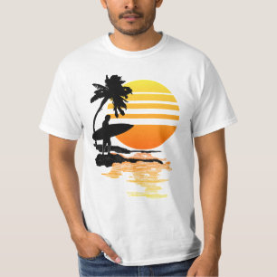Surfing Sunrise T-Shirt