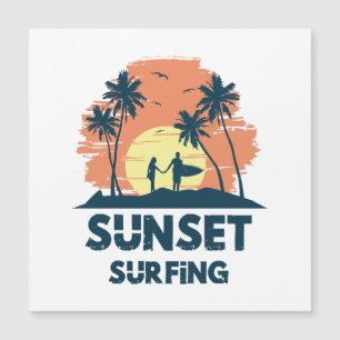 Surfing -Sunset Surfing 