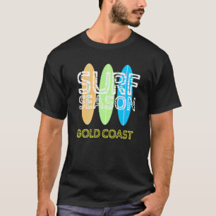 Surfing Surf Board Surfing Gold Coast Australia T-Shirt