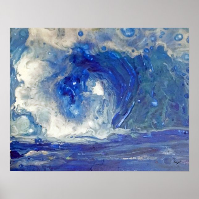 Surfing, Surf, Wave, Beach, Ocean, Poster (Front)