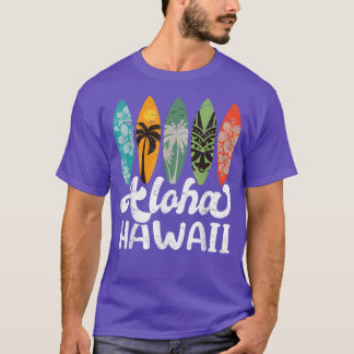 Surfing Surfboard Surf Beach Vacation Aloha Beach  T-Shirt