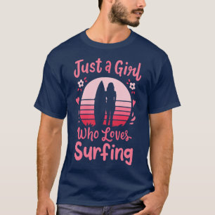 Surfing Surfer Girl T-Shirt