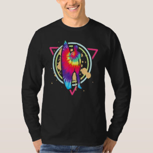 Surfing Surfer Tie Dye Vaporwave 80s 90s T-Shirt