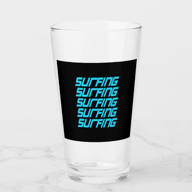 Surfing Surfing Glass (Front)