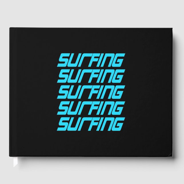 Surfing Surfing Guest Book (Front)