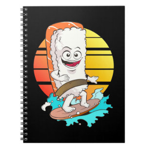 Surfing Sushi Notebook