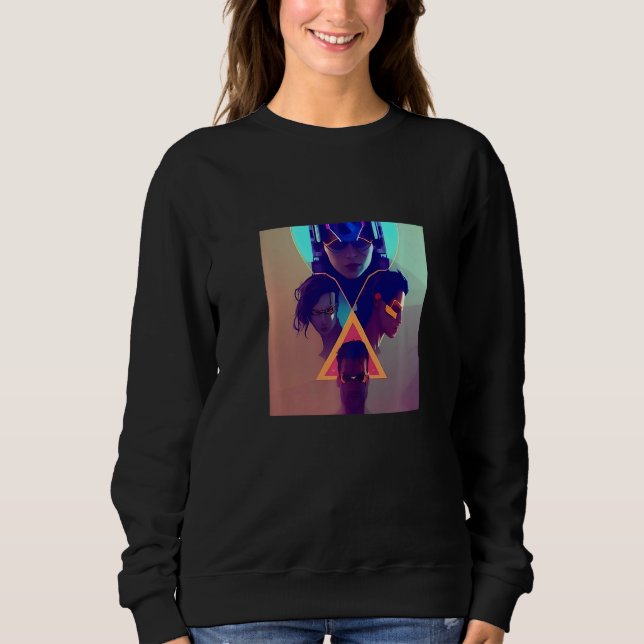 Surfing that Wave Wherever it Takes Me Gypsy Life  Sweatshirt (Front)