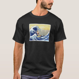 Surfing The Great Wave Off Kanagawa Surfer T-Shirt