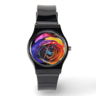 Surfing the Rainbow Rose   Watch