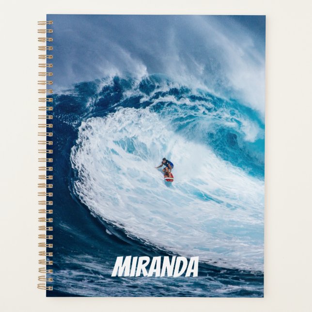 Surfing the Tubes Planner (Front)