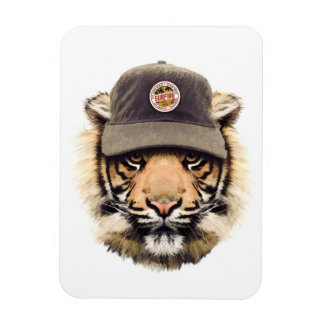 Surfing Tiger Magnet