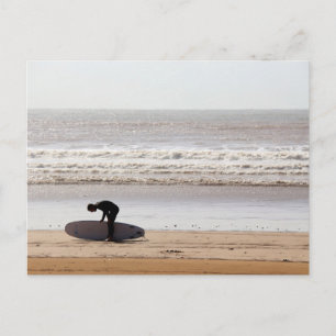 Surfing Time Postcard