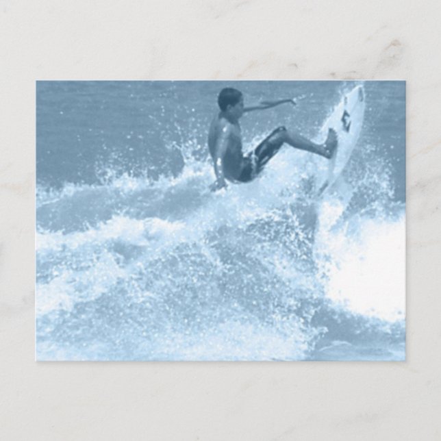 Surfing Tricks Postcard (Front)