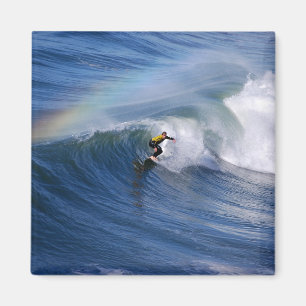 Surfing Under a Rainbow Magnet