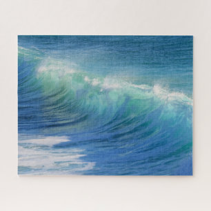 Surfing Wave Jigsaw Puzzle