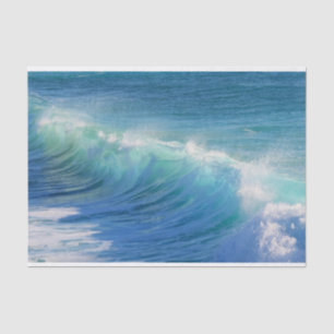 Surfing Wave Tissue Paper