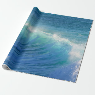 Surfing Wave Wrapping Paper