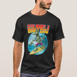Surfing Ziltoid Tri-blend  T-Shirt