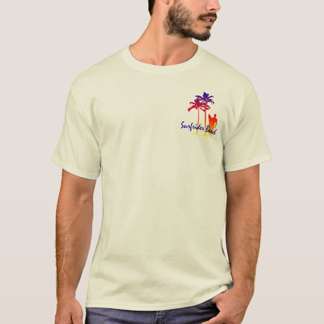Surfrider Beach Mens T-Shirt (Front)